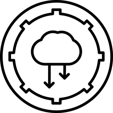 Continuous Deployment Vector Icon