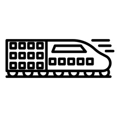 High Speed Travel Vector Icon
