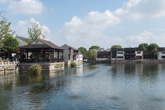 Dankou Ancient Town Waterfront, Wuxi Jiangsu Province China