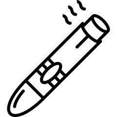 Cigar Vector Icon