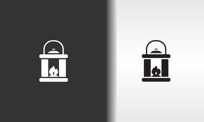 Lantern Vector, Icon Or Logo Sign Isolated Symbol Illustration