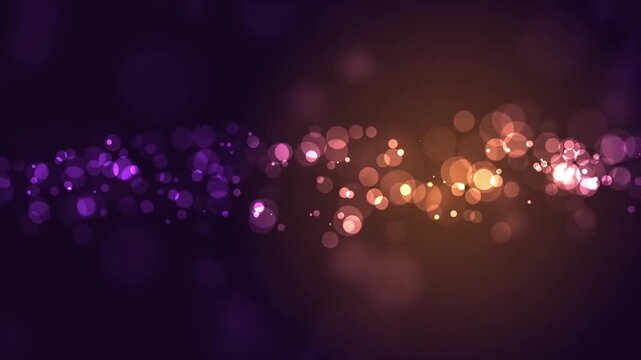Bokeh lights effect background video.
