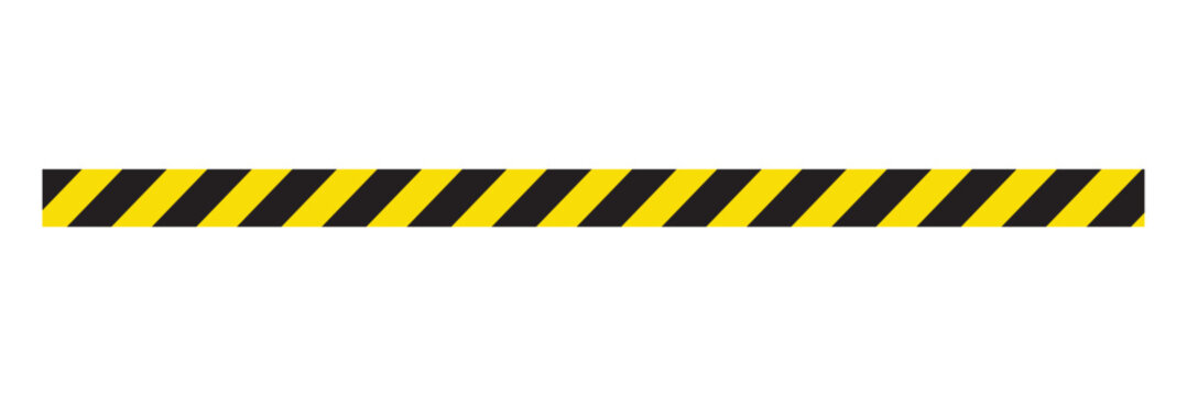 yellow black diagonal stripes line. Safety stripe warning caution hazard danger road vector sign symbol. vector illustration. eps10