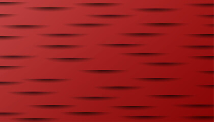 Abstract Red Background with Shadow Lines.
