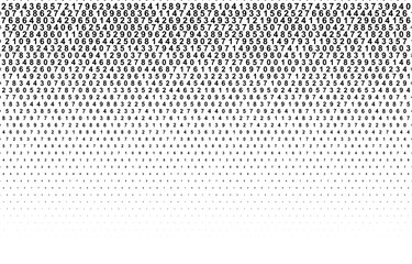 Numbers Gradient Background - Data Stream.