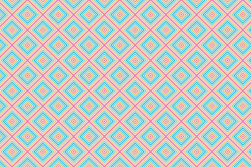 Geometric seamless pattern background, abstract design with colorful rhombus shapes