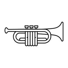 trumpet icon isolated PNG transparent © Angga
