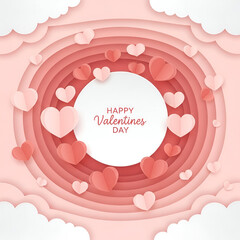 pink background with hearts