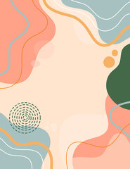 Color splash abstract background for design.Template banner and cover for social media ad, template special promo new arrival sale.	