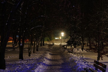 Kielce Barwinek zimą © Przemysaw