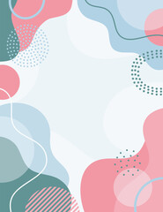 Color splash abstract background for design.Template banner and cover for social media ad, template special promo new arrival sale.	