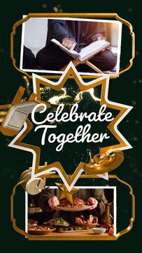 Eid & Ramadan Golden Reveal - Vertical