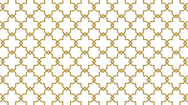 Moroccan or Arabian Seamless pattern motifs. For background, wallpaper, print, packaging elements and other purposes. Eid and Ramadan theme