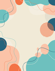 Color splash abstract background for design.Template banner and cover for social media ad, template special promo new arrival sale.	