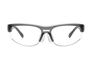 Fototapeta premium Clear Safety Glasses on Transparent Background for Protection