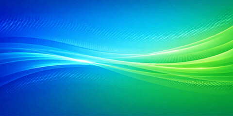 Abstract blue and green vector background featuring futuristic motion waves and soft light curves for a digital business wallpaper design © MDJAHIRULISLAM