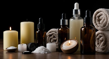 Spa Candles and Oils for Relaxation