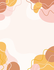 Color splash abstract background for design.Template banner and cover for social media ad, template special promo new arrival sale.	