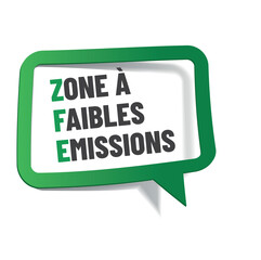 ZFE- acronyme - Zone &agrave; Faibles &eacute;missions