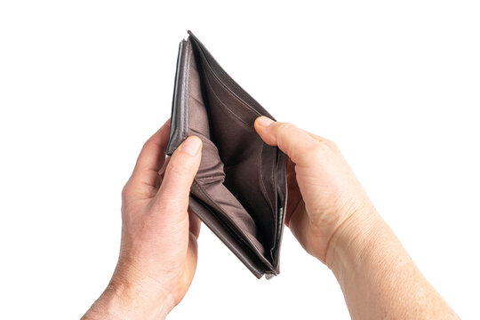 an empty wallet