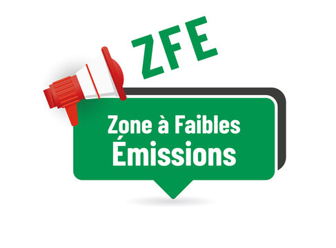ZFE - acronyme - zone &agrave; faibles &eacute;missions