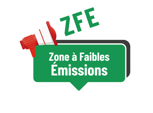 ZFE - acronyme - zone &agrave; faibles &eacute;missions