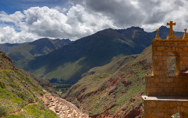 View of Salineras de Maras