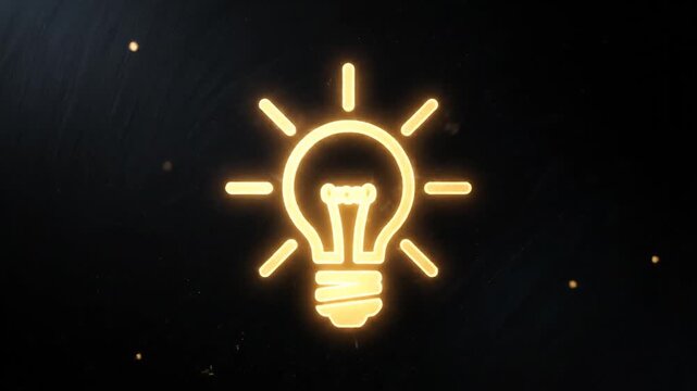Lightbulb Ideas and Creativity Concept.