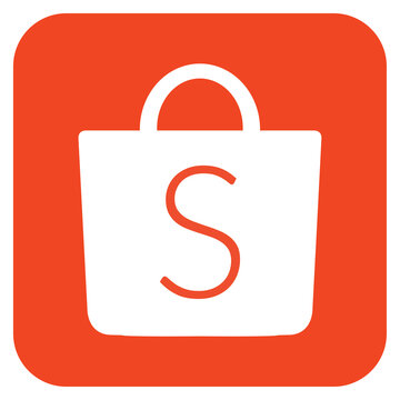 Shopee icon square orange
