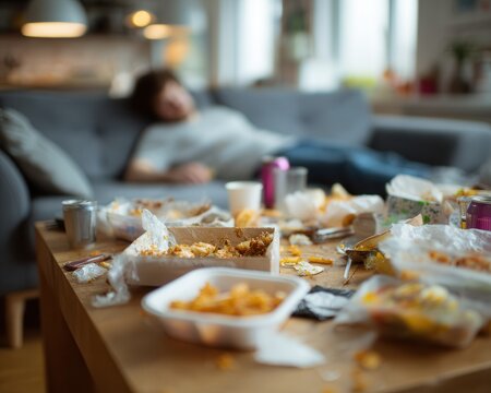 overeating and excess consumption of food products