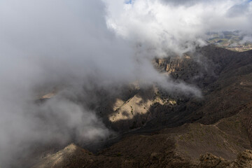 Mount Roque del Conde. View of the volcano. Tenerife, Canary Islands.