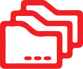 Folder icon  simple icon. Vector ICON all icon Viktor	