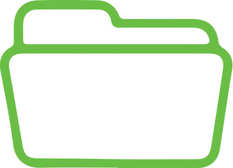 Folder icon  simple icon. Vector ICON all icon Viktor	
