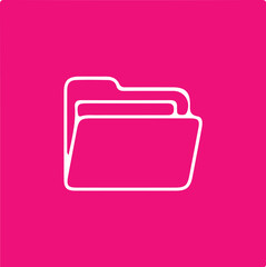 Folder icon  simple icon. Vector ICON all icon Viktor	