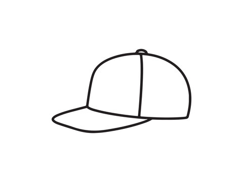 Simple Baseball Cap Illustration