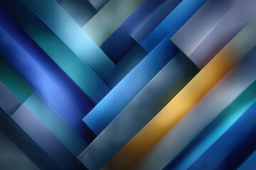 Obraz premium A modern abstract background with intersecting geometric planes and smooth gradients. 