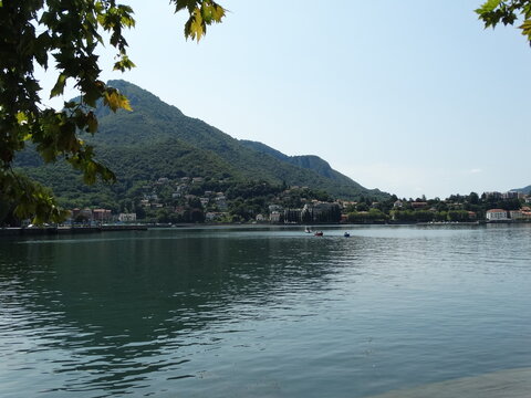 El paisaje del Lago di Como