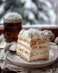Irresistible gluten free lemon cake with lush coconut milk frosting recipe for fresh flavor