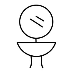 Bathroom vector icon