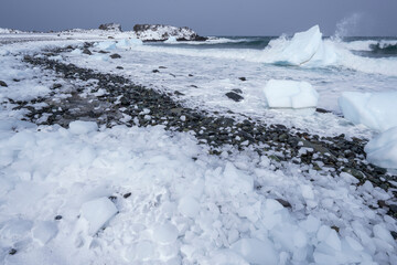 Turret Point, Elephant Island, Antarctica © Staffan Widstrand