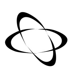 Vector Black Sparkling Star