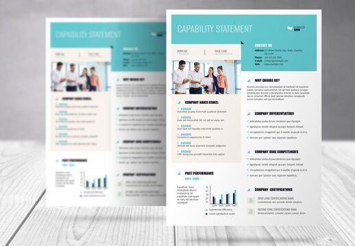 Capability Statement Business Document Template 