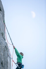 Reaching to the moon