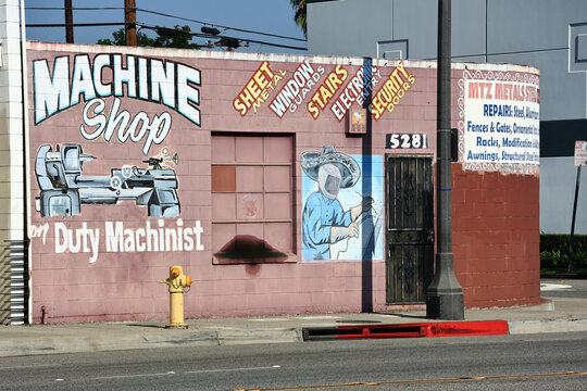 Commerce, California &ndash; November 8, 2025: Martinez Metals Portable Welding, MTZ Metals steel contractors business located at 5281 E Washington Blvd