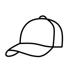 Cap icon vector