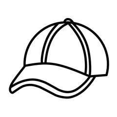 Cap icon vector