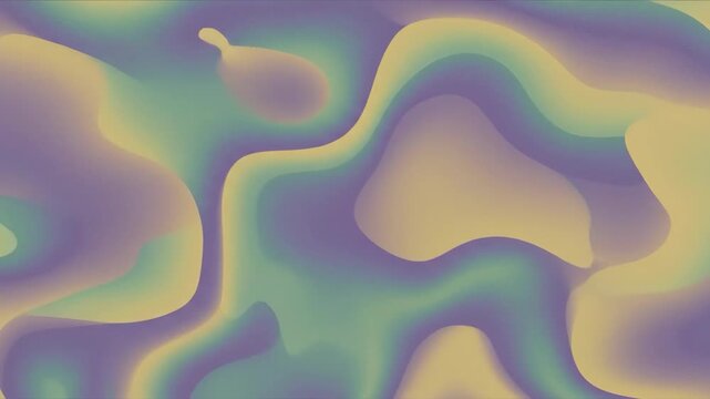Fluid dreamscape of soft gradients in lavender with gold, and and mint blend seamless.