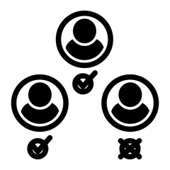 State indicating personnel or assets are free and ready for assignment (Mixed Style)