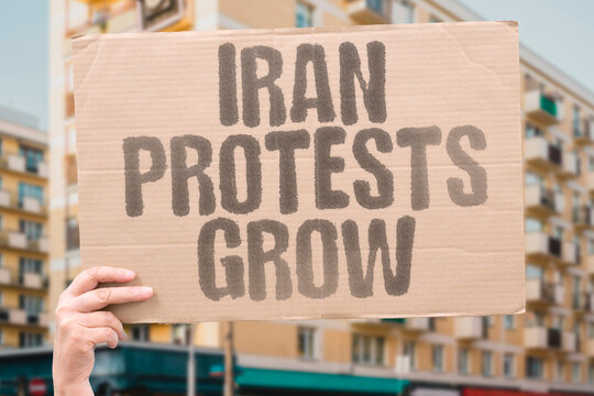 "Iran Protests Grow" Domestic unrest spreads. PROTESTS. IRAN. UNREST. REGIME. DOMESTIC.