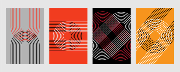 Layout with a running track for a sporting event, competition, or championship. Template for background, poster, or cover. Vector illustration.